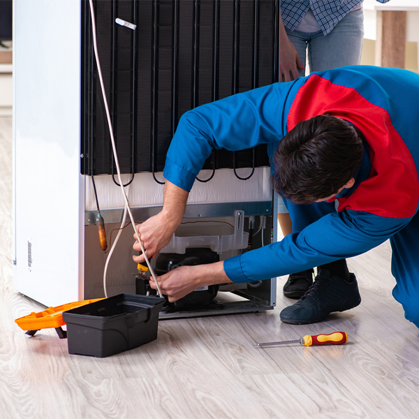 how much do you charge for refrigerator repair services in Granby MA